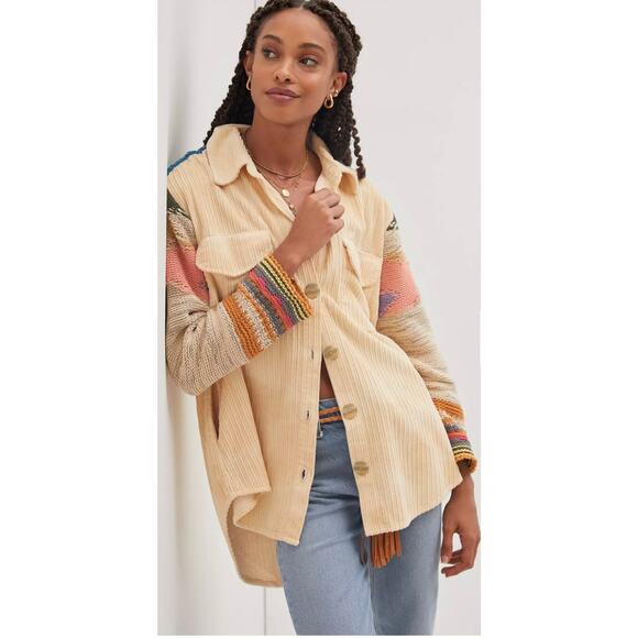 Anthropologie Pilcro Easy Going Cord Jacket $168 Small - Picture 1 of 8